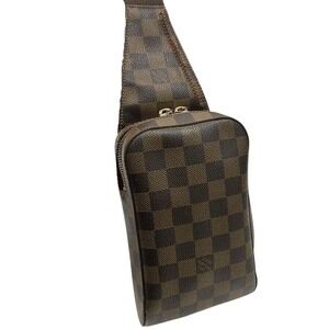 Louis Vuitton Brown Geronimos Damier Ebene Shoulder Bag Body